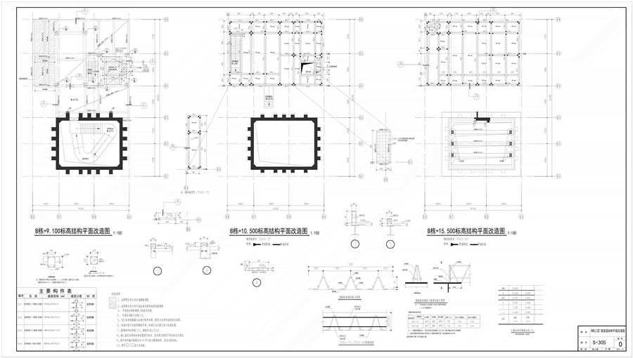 1_S_305_B栋三层~屋面层结构平面改造图.jpg