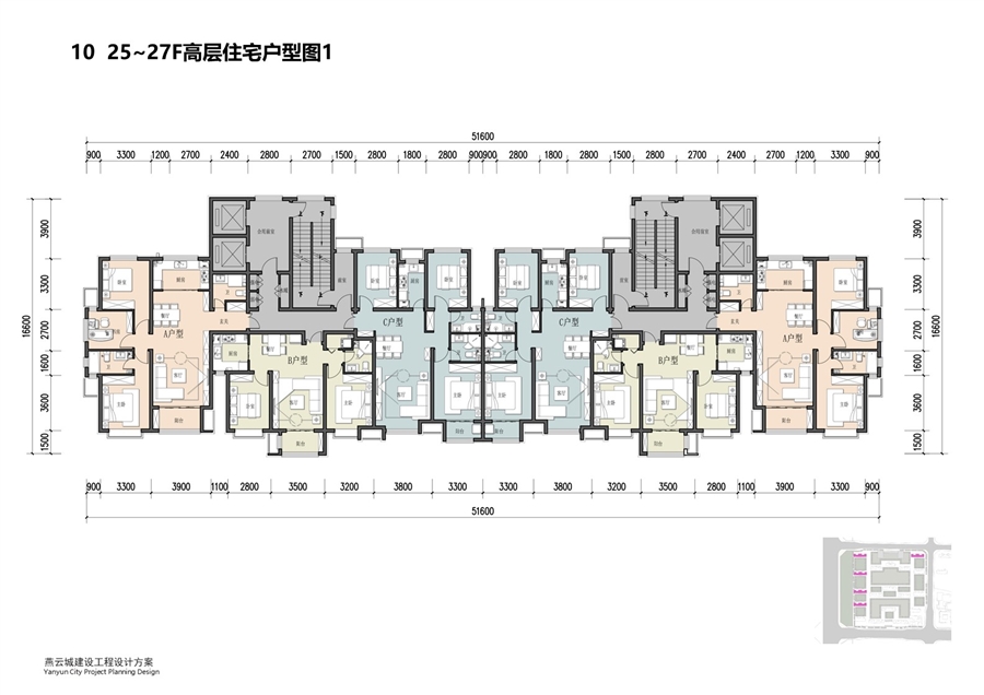 10_25~27F高层住宅户型图1.JPG