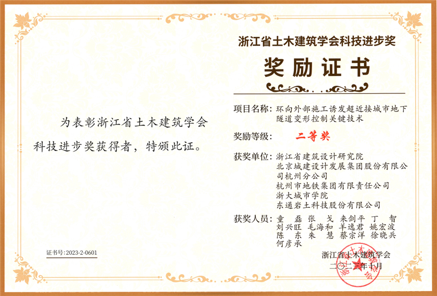 浙江省土木协会科技进步奖二等.png