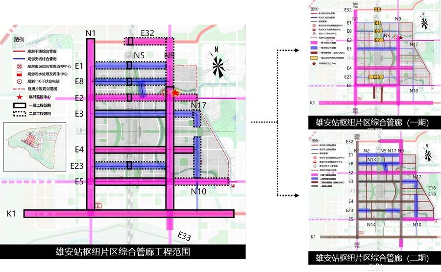 2.雄安站枢纽片区综合管廊工程建设分期图示.jpg